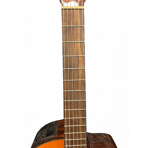 Used Takamine GC5CE Natural Classical Acoustic Electric Guitar
