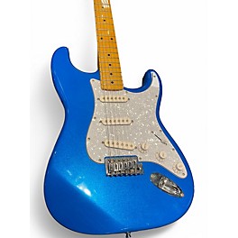 Used Stadium double cut blued Solid Body Electric Guitar