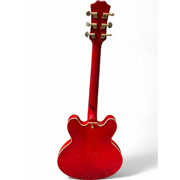 Used Aslin Dane H350 Heritage Cherry Hollow Body Electric Guitar