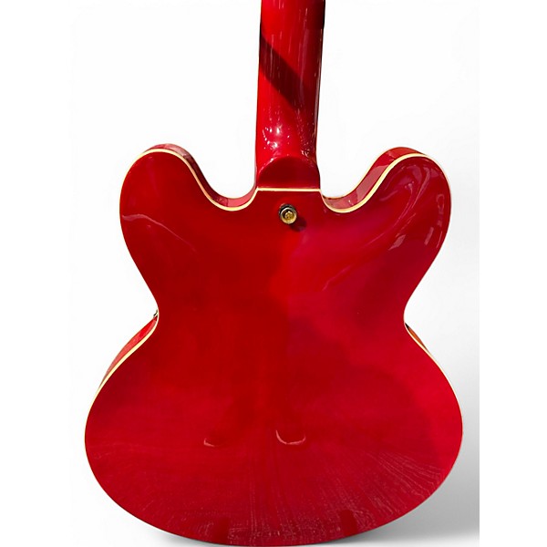 Used Aslin Dane H350 Heritage Cherry Hollow Body Electric Guitar