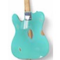 Used Lyman LT200 Blue Solid Body Electric Guitar