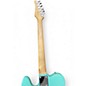 Used Lyman LT200 Blue Solid Body Electric Guitar