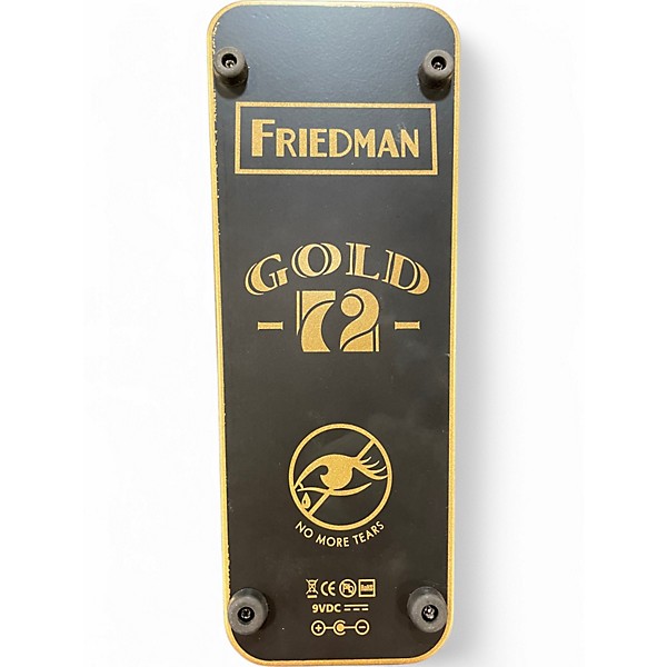 Used Friedman No More Tears Gold 72 Effect Pedal