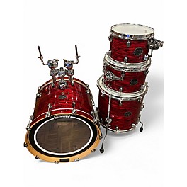 Used 2016 Mapex 4 Piece Saturn Jazz RED STRATA Drum Kit