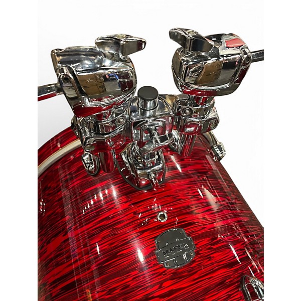 Used 2016 Mapex 4 Piece Saturn Jazz RED STRATA Drum Kit