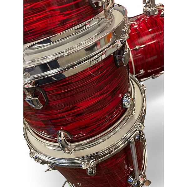 Used 2016 Mapex 4 Piece Saturn Jazz RED STRATA Drum Kit