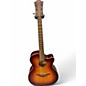 Used Lag Guitars TRAMONTANE T100 ACE Brown Sunburst Acoustic Electric Guitar thumbnail