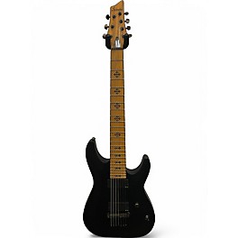 Used Schecter Guitar Research Jeff Loomis Signature Black Solid Body Electric Guitar