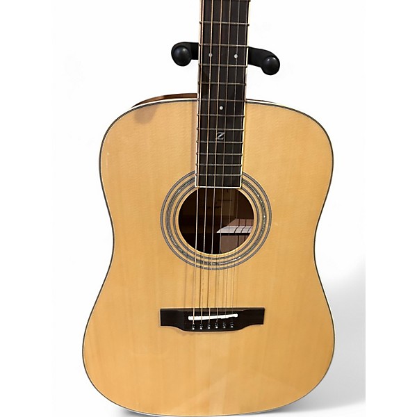 Used Zager ZAD-50N Natural Acoustic Guitar