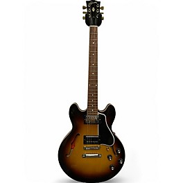 Used Gibson ES339 2 Color Sunburst Hollow Body Electric Guitar