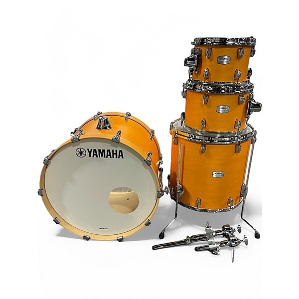 Used Yamaha 4 Piece Tour Custom Butterscotch Drum Kit