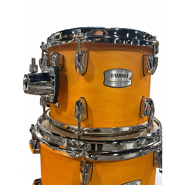 Used Yamaha 4 Piece Tour Custom Butterscotch Drum Kit