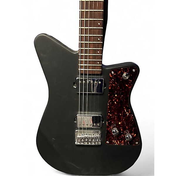 Used Paragram 026 STANDARD FLAT BLACK Solid Body Electric Guitar