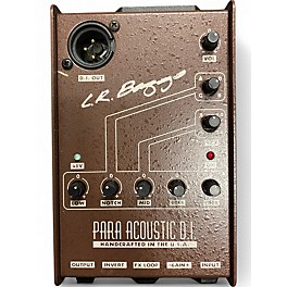 Used LR Baggs Para Acoustic DI Direct Box Pre With EQ Direct Box