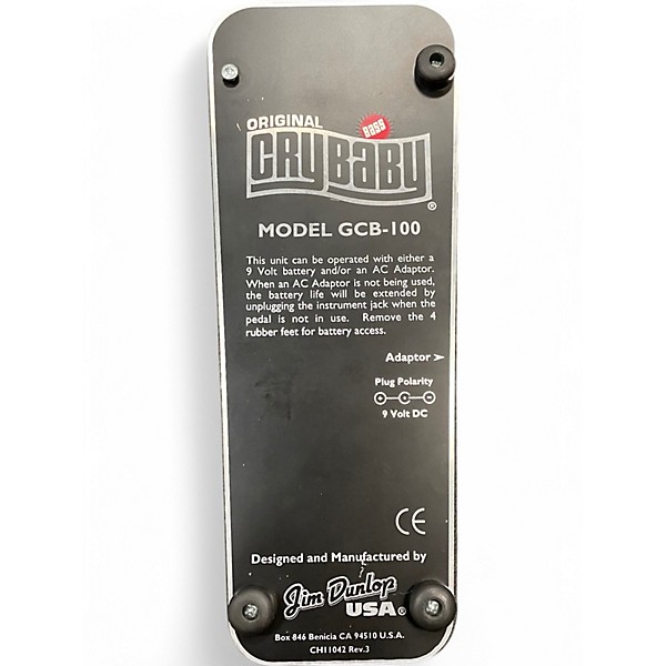 Used Dunlop gcb100 Effect Pedal