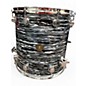 Used DW 3 Piece JAZZ SERIES BLACK OYSTER GLASS Drum Kit