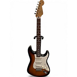 Vintage 1997 Fender California Series Stratocaster Brown Sunburst Solid Body Electric Guitar