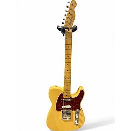 Used Fender Deluxe Series Nashville Telecaster Yellow Solid Body Electric Guitar