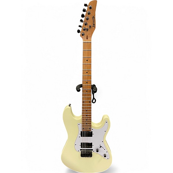 Used Jamstik Standard MIDI Cream Solid Body Electric Guitar