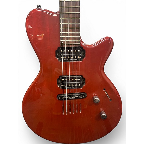 Used Godin LG RED Solid Body Electric Guitar