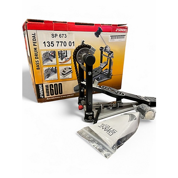 Used SONOR 600 series double pedal Double Bass Drum Pedal