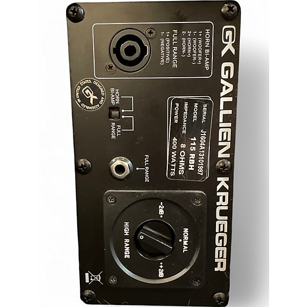 Used Gallien-Krueger 115RBH 400W Bass Cabinet