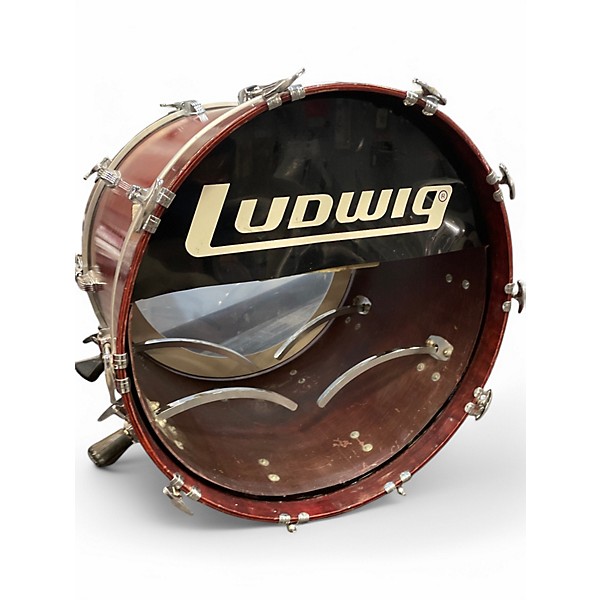 Used Ludwig 5 Piece Super Classic Cherry Drum Kit