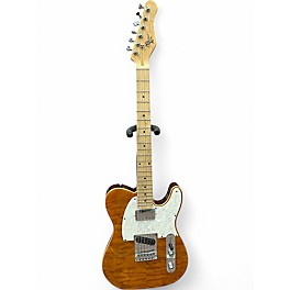 Used Michael Kelly MK57SAMMZO Tele Trans amber Solid Body Electric Guitar