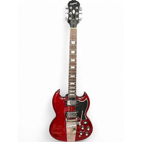 Used Epiphone SG STANDARD '61 Maestro Vibrola Cherry Solid Body Electric Guitar
