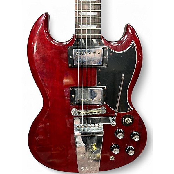 Used Epiphone SG STANDARD '61 Maestro Vibrola Cherry Solid Body Electric Guitar