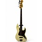 Used 2008 Fender American Standard Jazz Bass Olympic White Electric Bass Guitar thumbnail