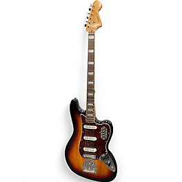 Used Squier Vintage Modified Bass VI sunburst Electric Bass Guitar