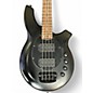 Used Ernie Ball Music Man Bongo 4 String HH Stealth Black Electric Bass Guitar thumbnail