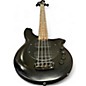 Used Ernie Ball Music Man Bongo 4 String HH Stealth Black Electric Bass Guitar