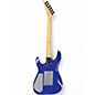 Used Jackson JS SERIES Dinky Arch Top JS34Q DKAM Blue Solid Body Electric Guitar