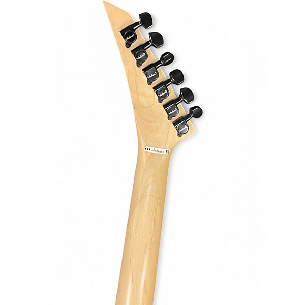 Used Jackson JS SERIES Dinky Arch Top JS34Q DKAM Blue Solid Body Electric Guitar