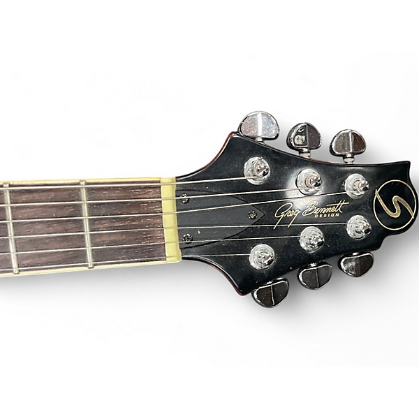 Used Greg Bennett Design by Samick Ultramatic Vintage Sunburst Solid Body Electric Guitar