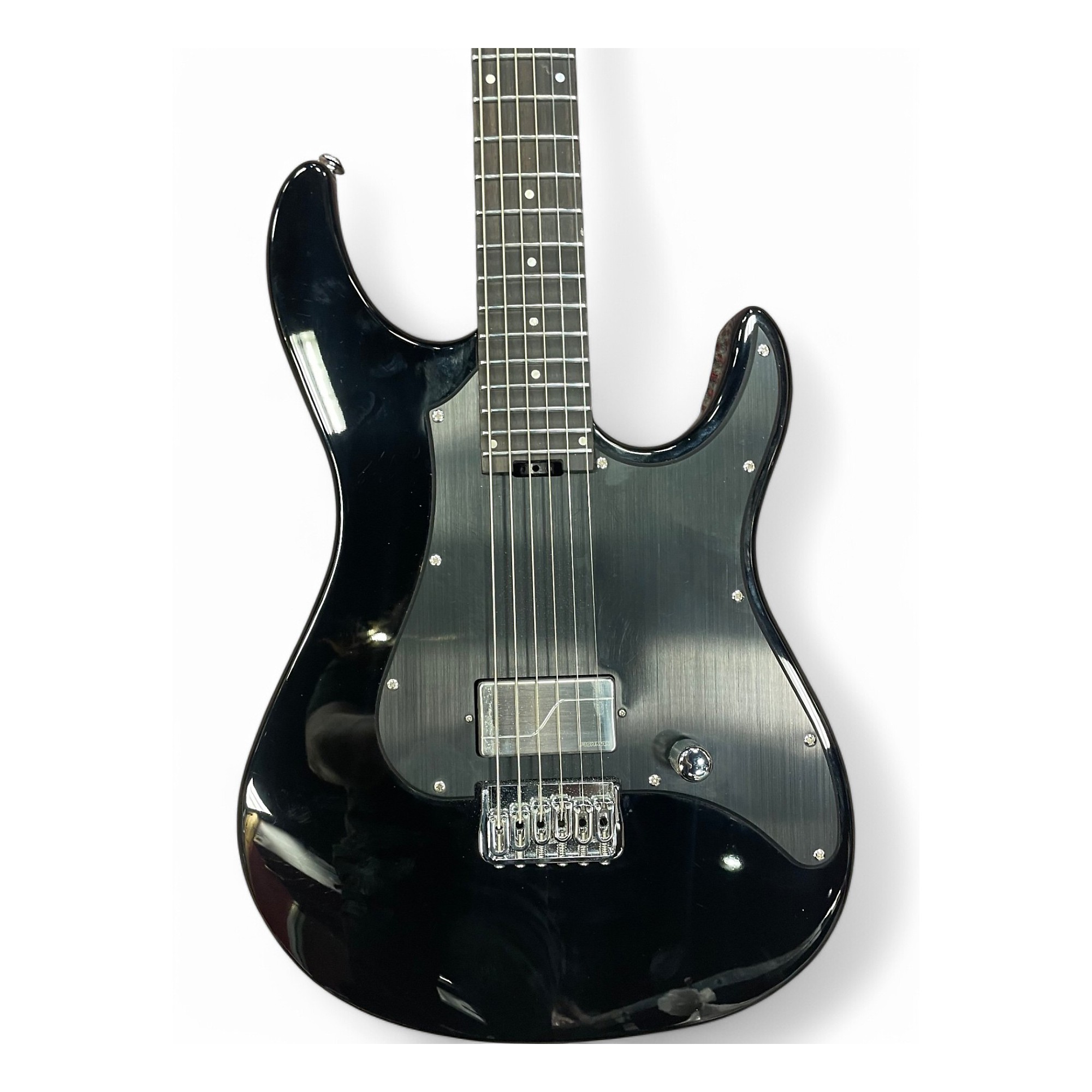 Used ESP LTD SN1B Black Baritone Guitars Black | Guitar Center