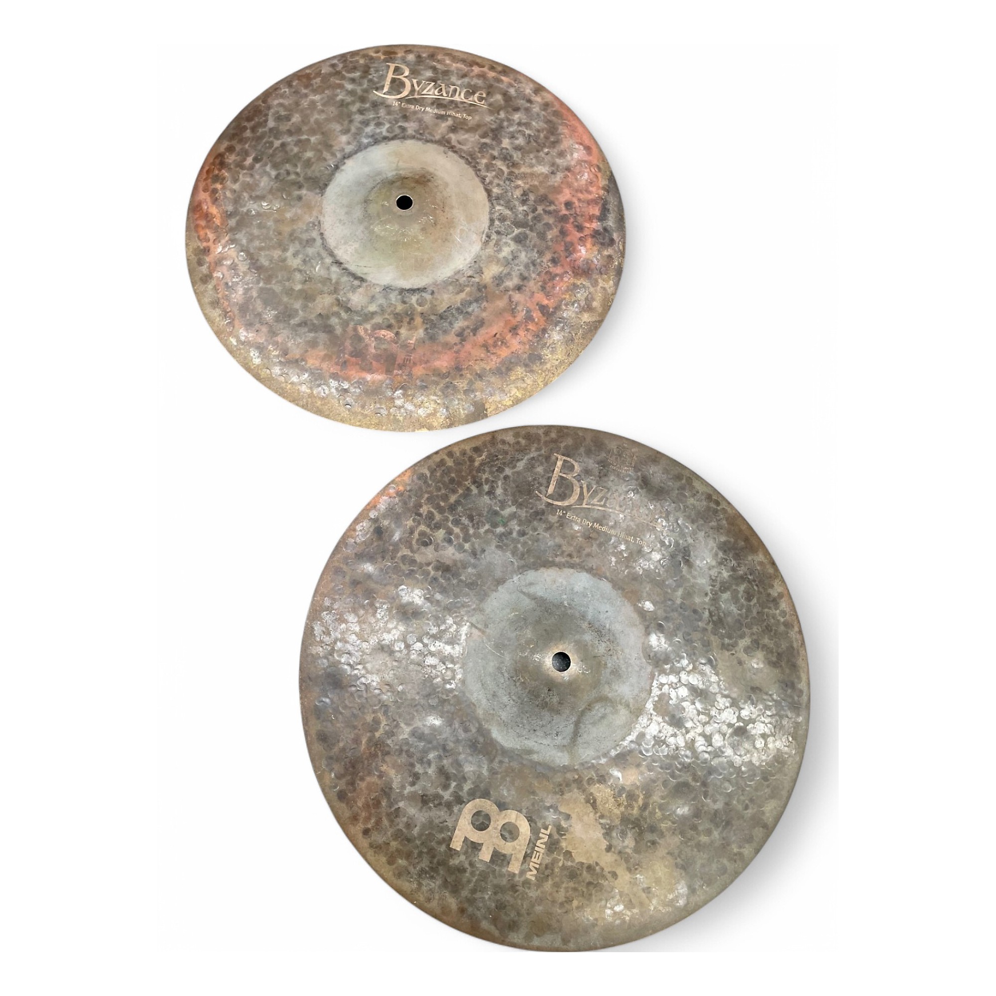 パーカッション・打楽器 MEINL Byzance Extra Dry Medium Hihats 14 Meinl Cymbals 14 inch Byzance Extra Dry Medium Hi-hat