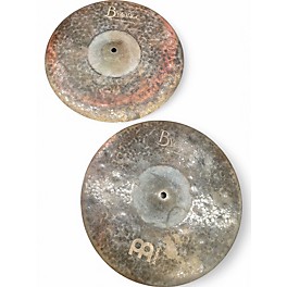 Used MEINL 14in Byzance EX Dry Medium Hi Hat Pair Cymbal