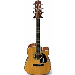 Used Takamine ED334C Natural Acoustic Electric Guitar