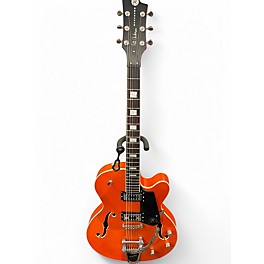 Used Reverend PAUL ANDERSON ORANGE STAIN Hollow Body Electric Guitar