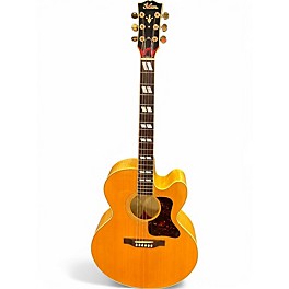 Used Gibson king electro Amber Acoustic Electric Guitar