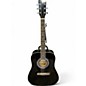 Used Zager 5001PK Black Acoustic Guitar thumbnail