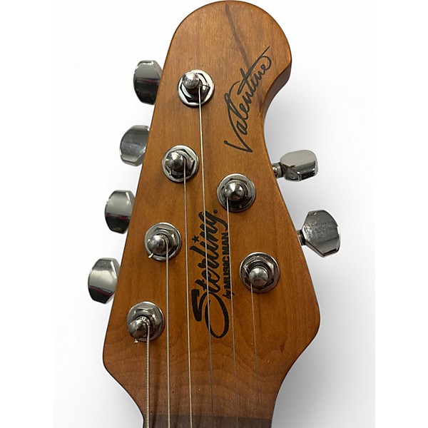 Used Sterling by Music Man Valentine Vintage Sunburst Solid Body Electric Guitar