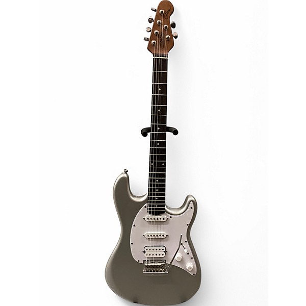 Used Sterling by Music Man HSS CUTLASS Metallic Silver Solid Body Electric Guitar