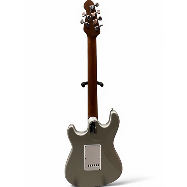 Used Sterling by Music Man HSS CUTLASS Metallic Silver Solid Body Electric Guitar