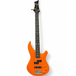 Used Mitchell MB100OR Orange Electric Bass Guitar