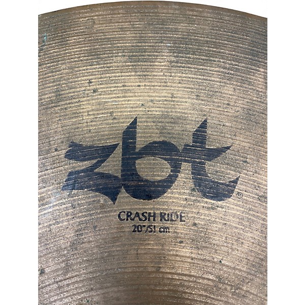 Used Zildjian 20in ZBT Crash Ride Cymbal