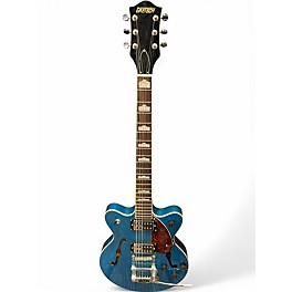 Used Gretsch Guitars G2657T Blue Hollow Body Electric Guitar